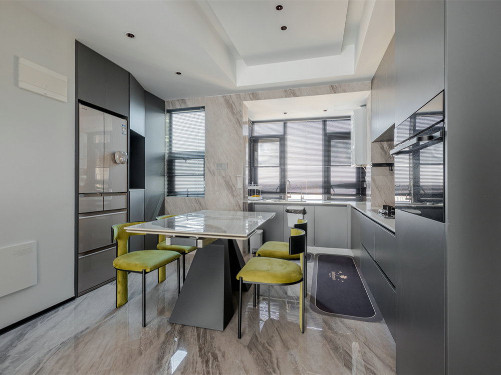 錦繡江城117平現代風格效果圖