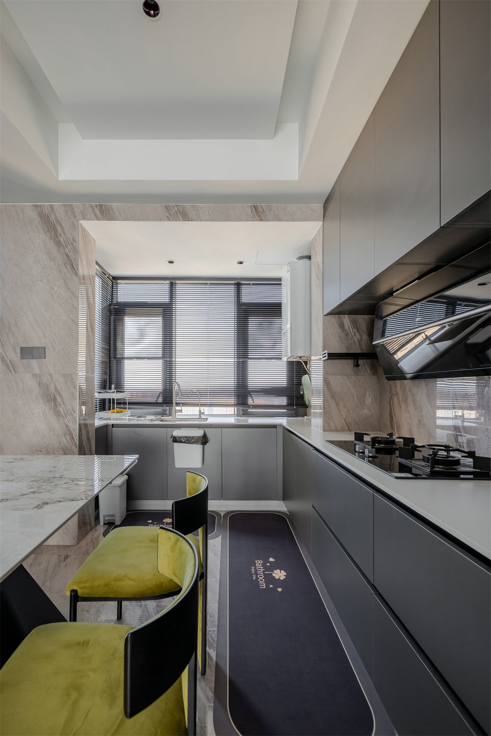 錦繡江城117平現代風格效果圖