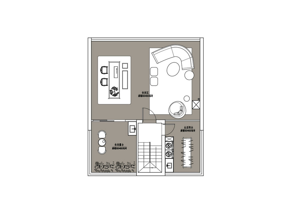 碧樂城170平現代風格別墅裝修效果圖