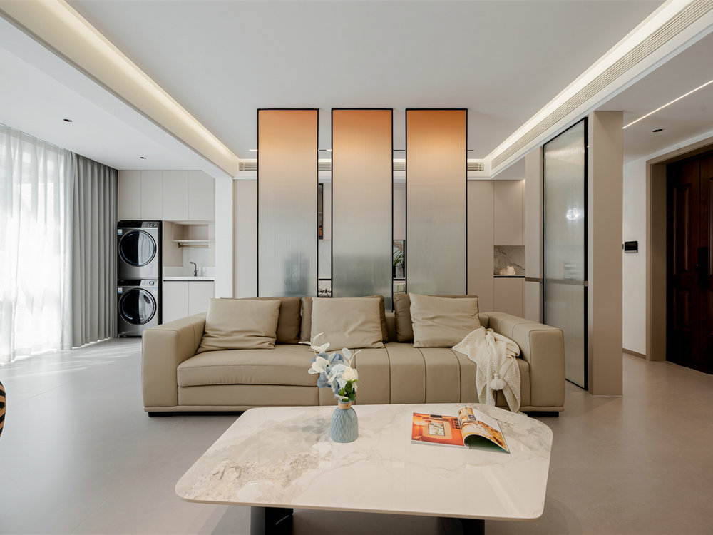 臨空香廷160平現代風格裝修效果圖