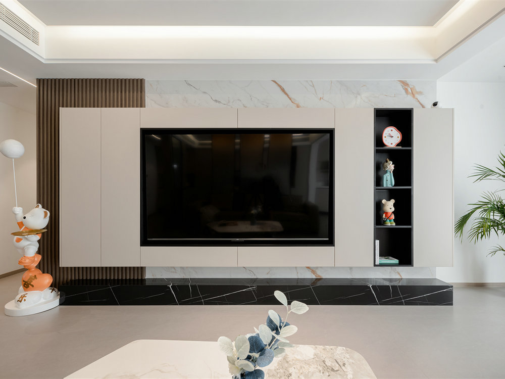 臨空香廷160平現代風格裝修效果圖