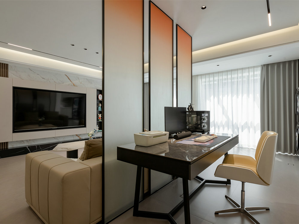 臨空香廷160平現代風格裝修效果圖