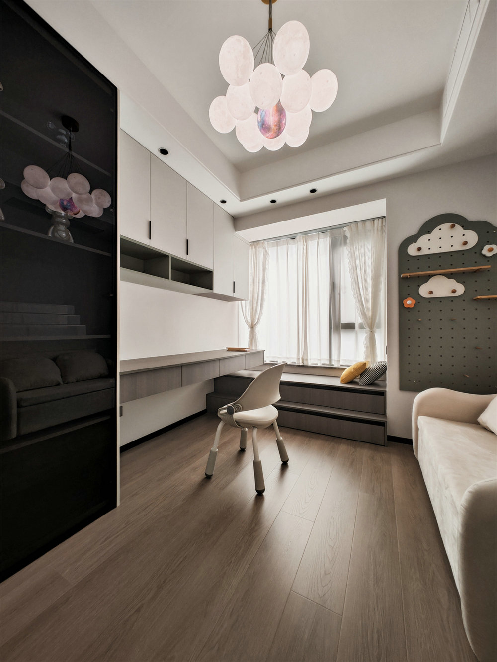 青山樽197平現代風格裝修效果圖