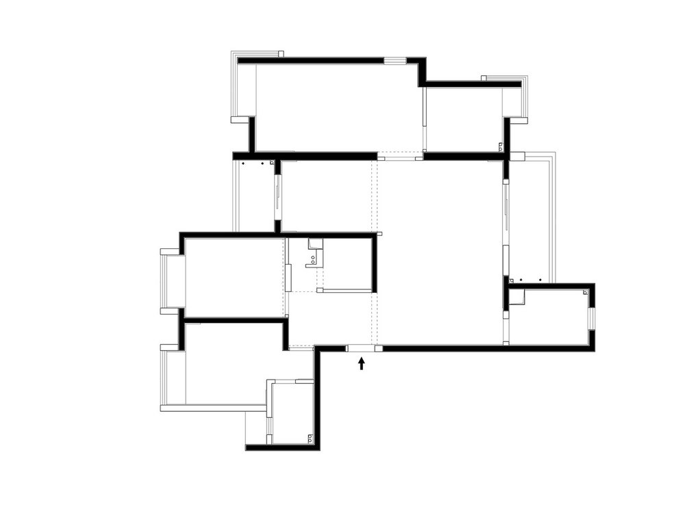 青山樽197平米現代風格裝修效果圖