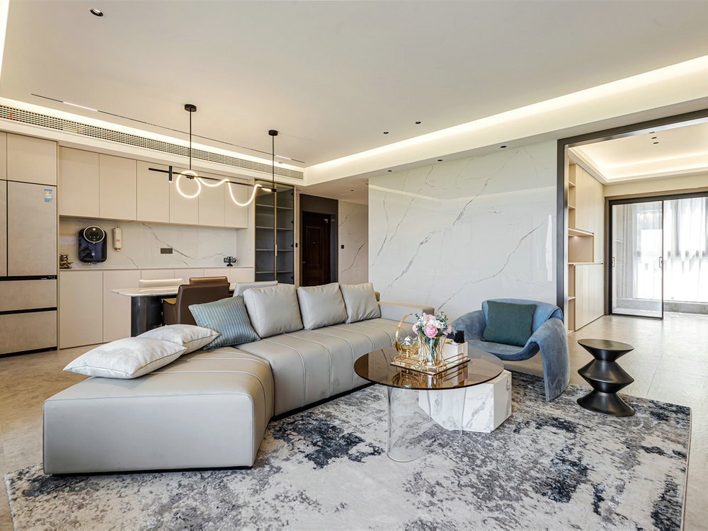 青山樽197平米現代風格裝修效果圖