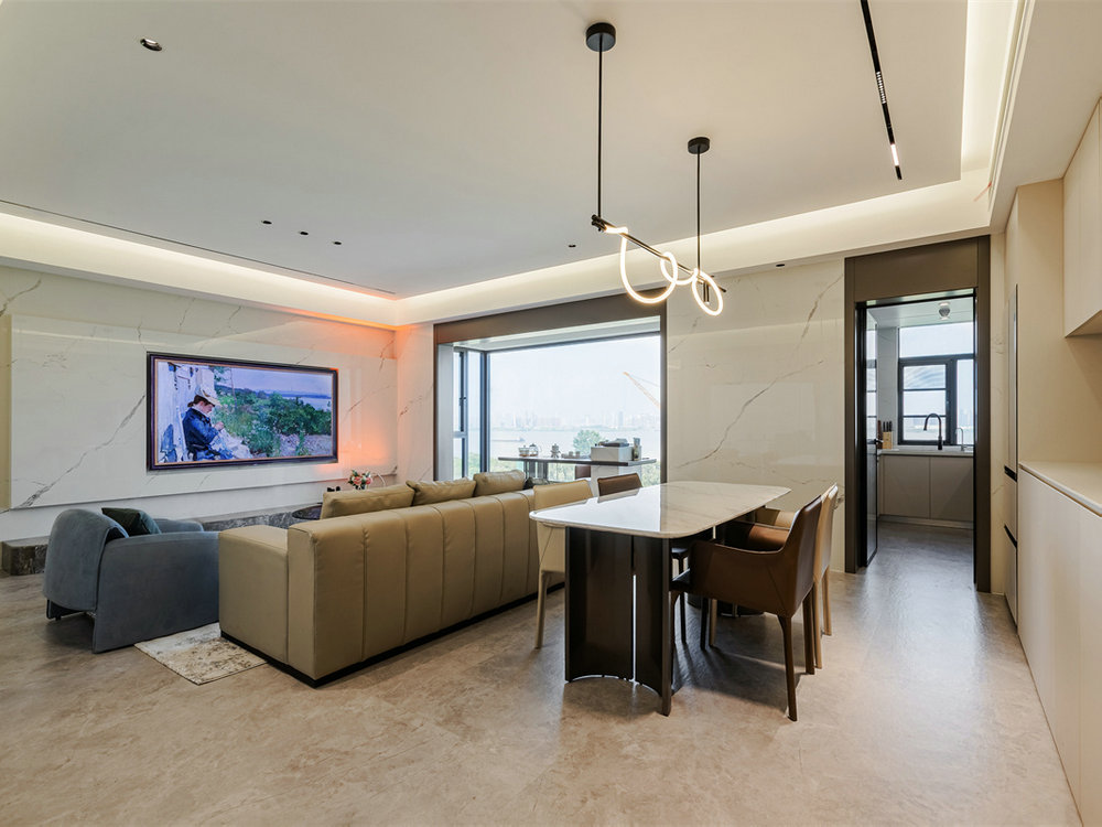 青山樽197平米現代風格裝修效果圖