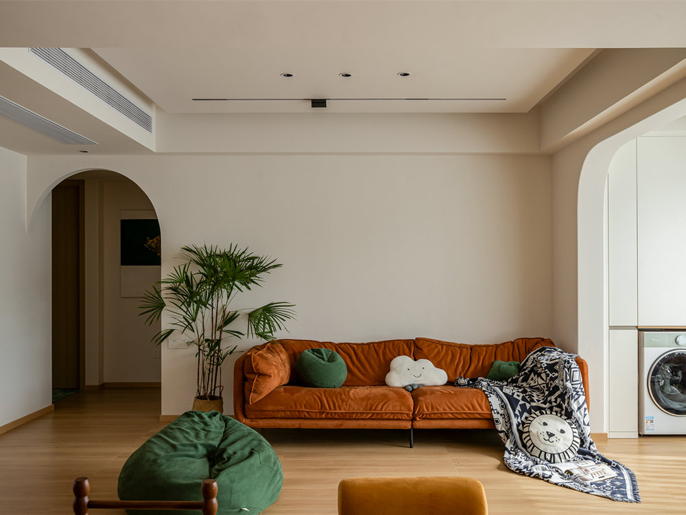 臨江府136平原木奶油風格裝修效果圖