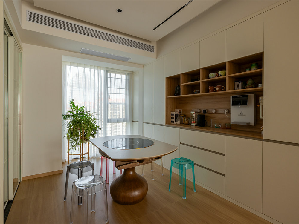 臨江府136平原木奶油風格裝修效果圖