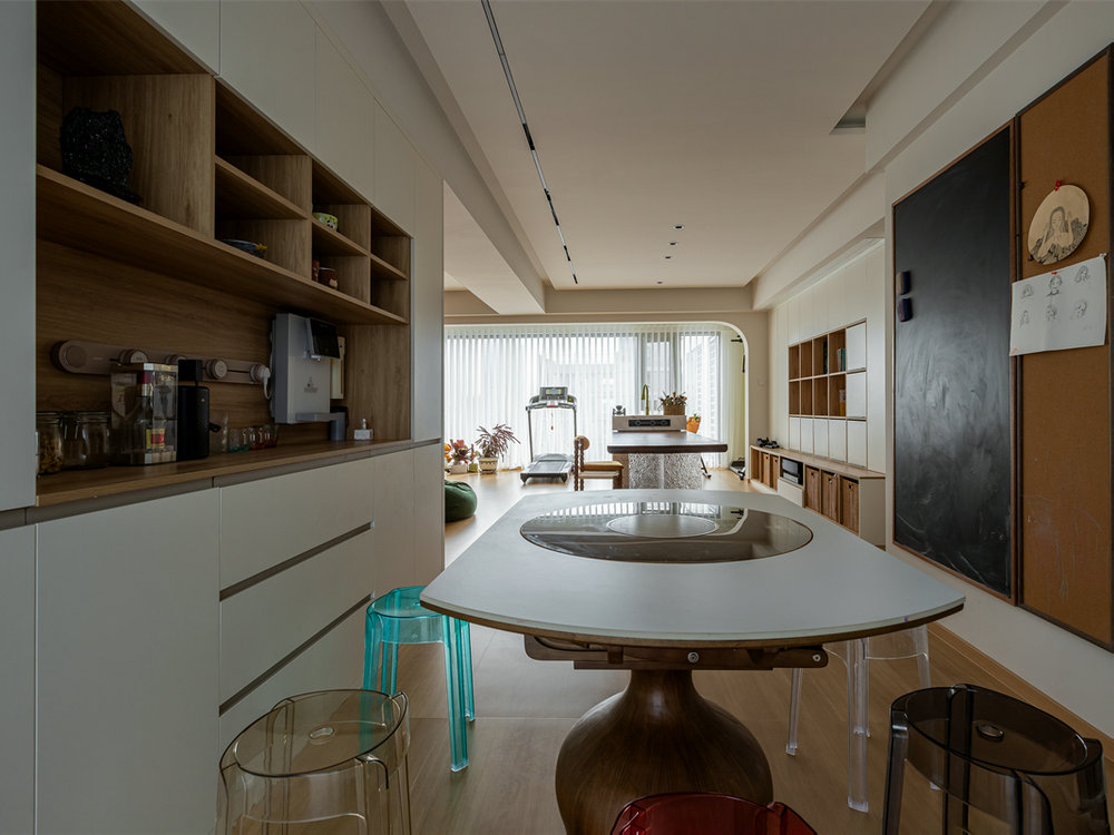 臨江府136平原木奶油風格裝修效果圖