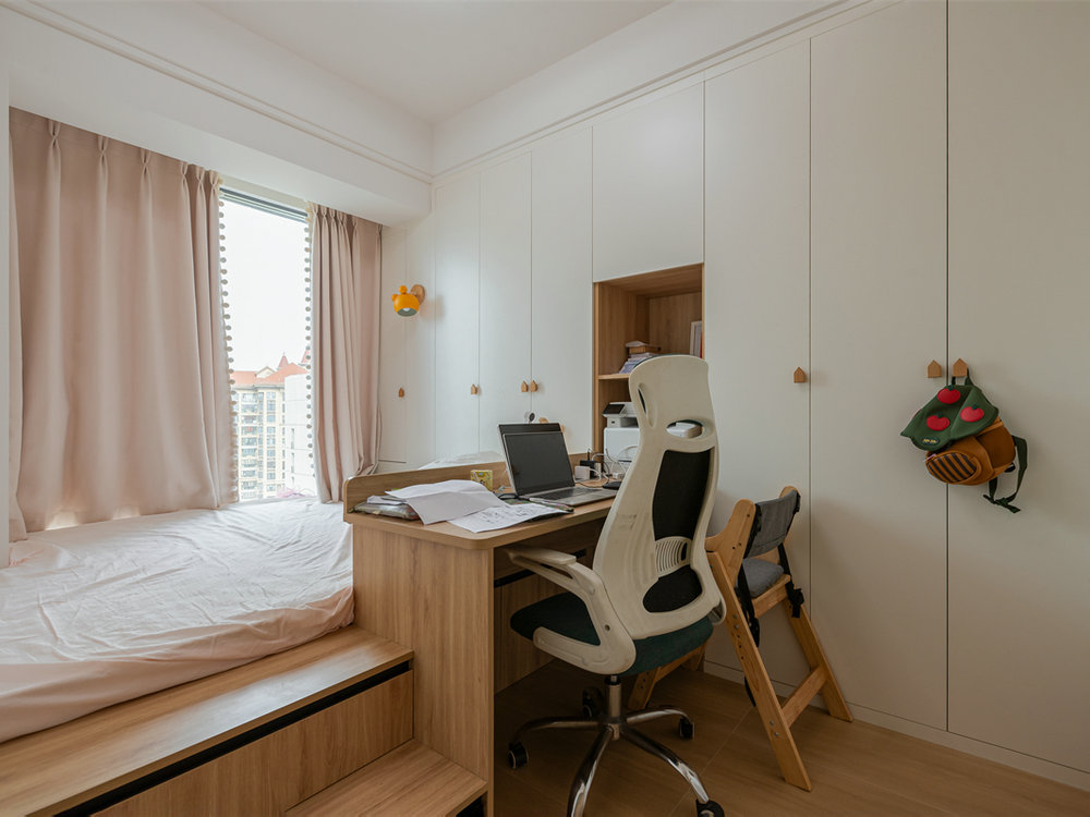 臨江府136平原木奶油風格裝修效果圖