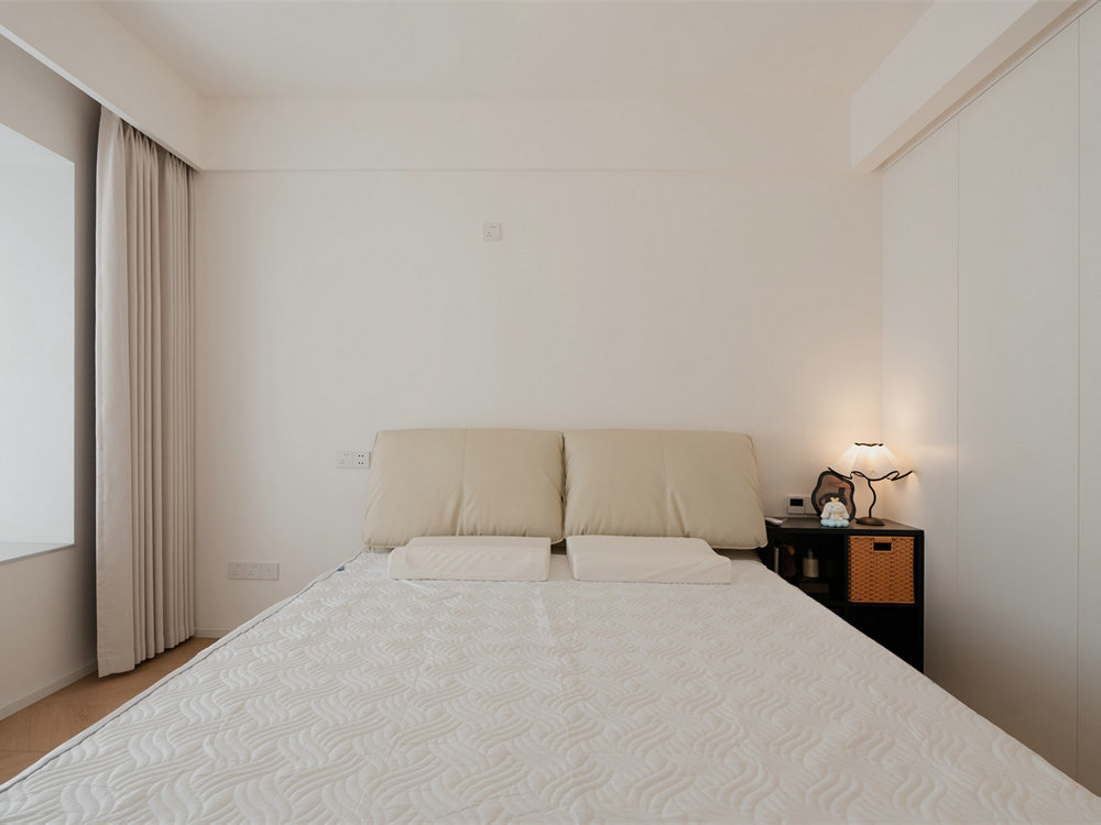 星譽國際云居127平現代奶油風格裝修效果圖