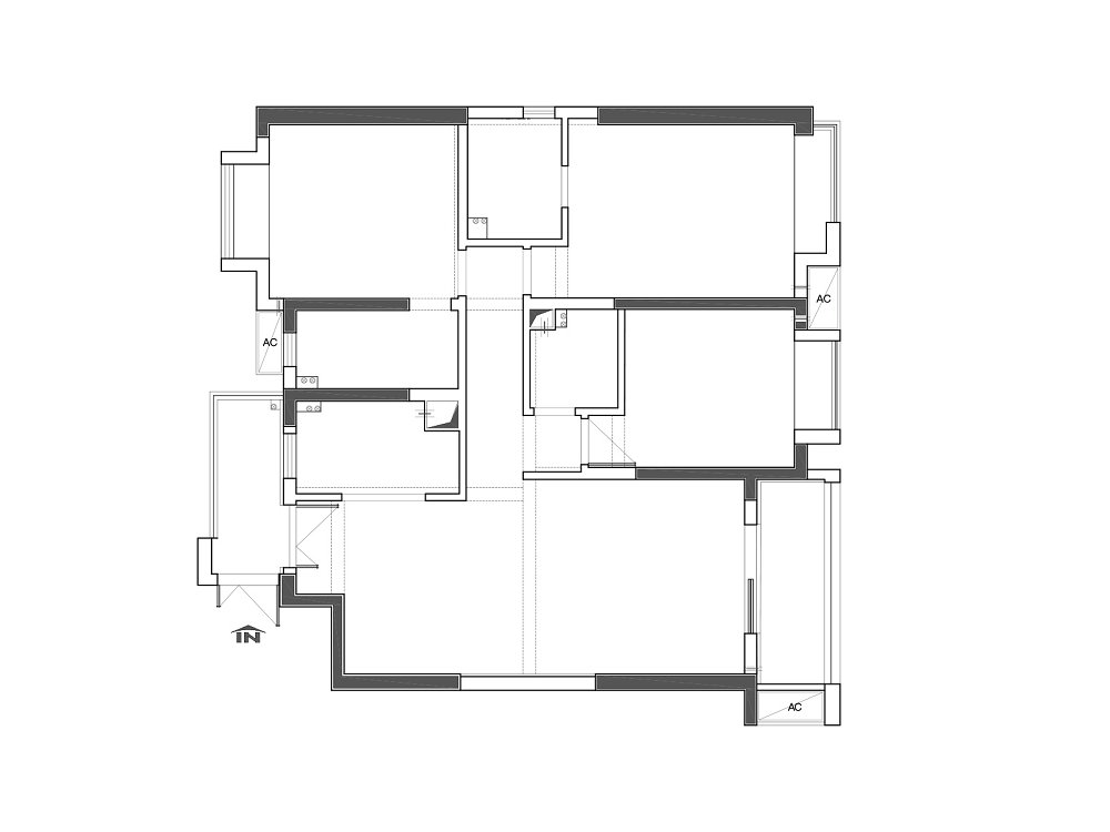 世界城瑜樾東方140平中式風格裝修效果圖