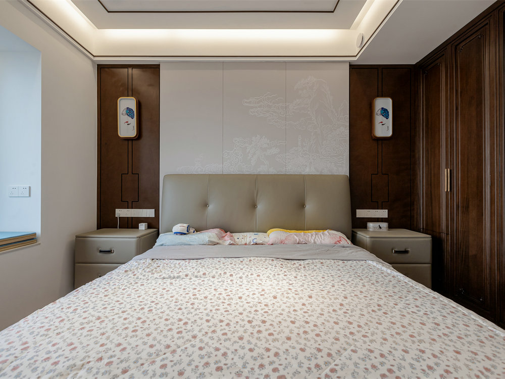 世界城瑜樾東方140平中式風格裝修效果圖