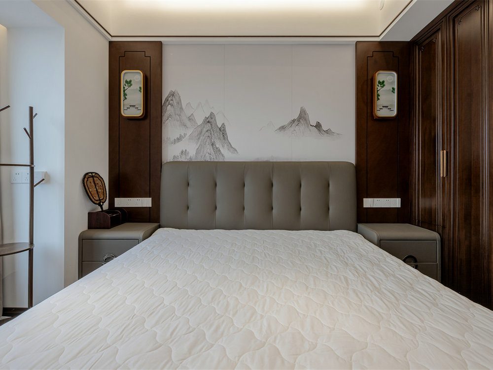 世界城瑜樾東方140平中式風格裝修效果圖