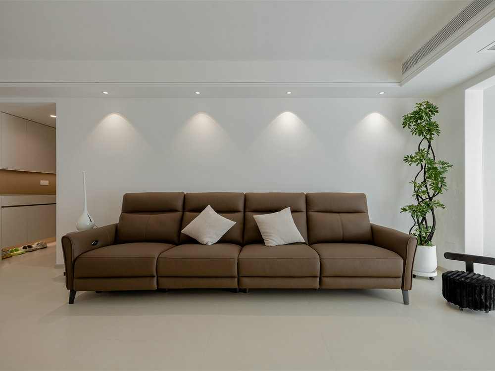 中建鉑公館159平現代奶油風格裝修效果圖