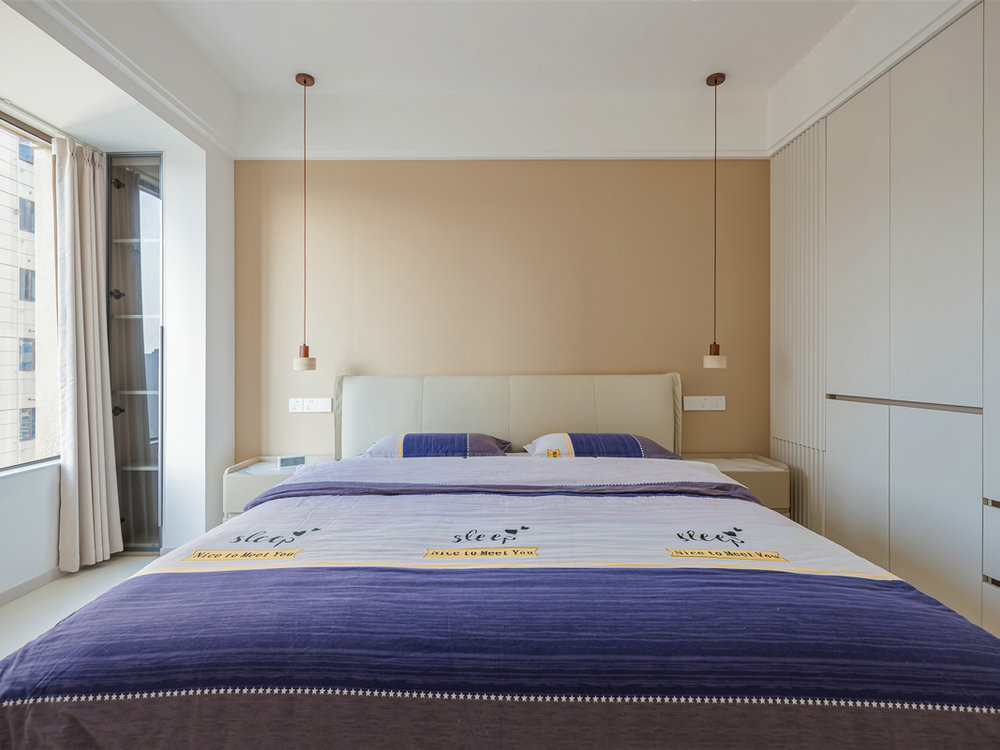 中建鉑公館159平現代奶油風格裝修效果圖