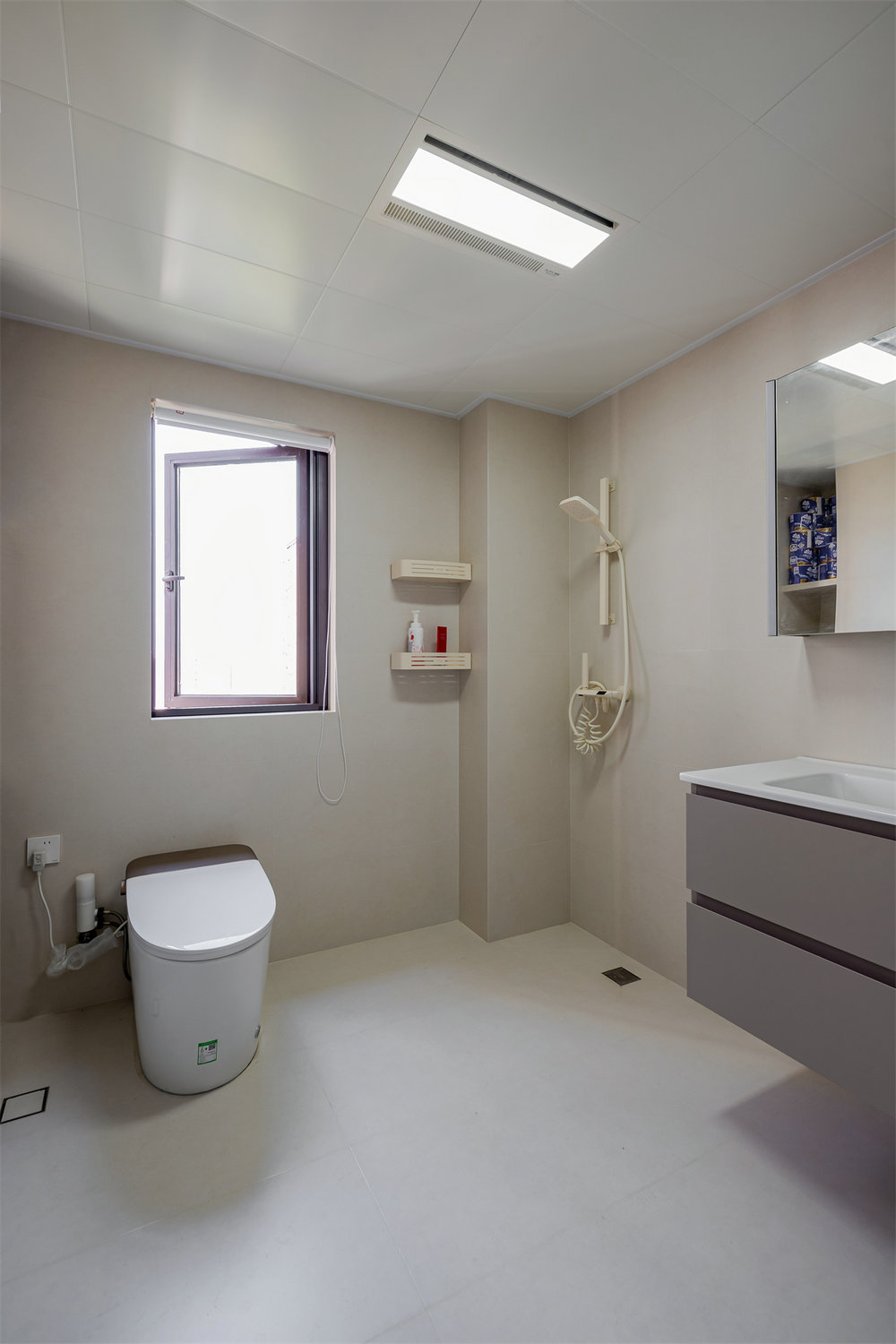 中建鉑公館159平現代奶油風格裝修效果圖