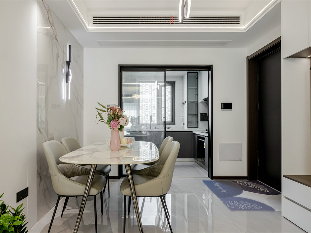 中建錦繡楚城142平現代風格裝修效果圖