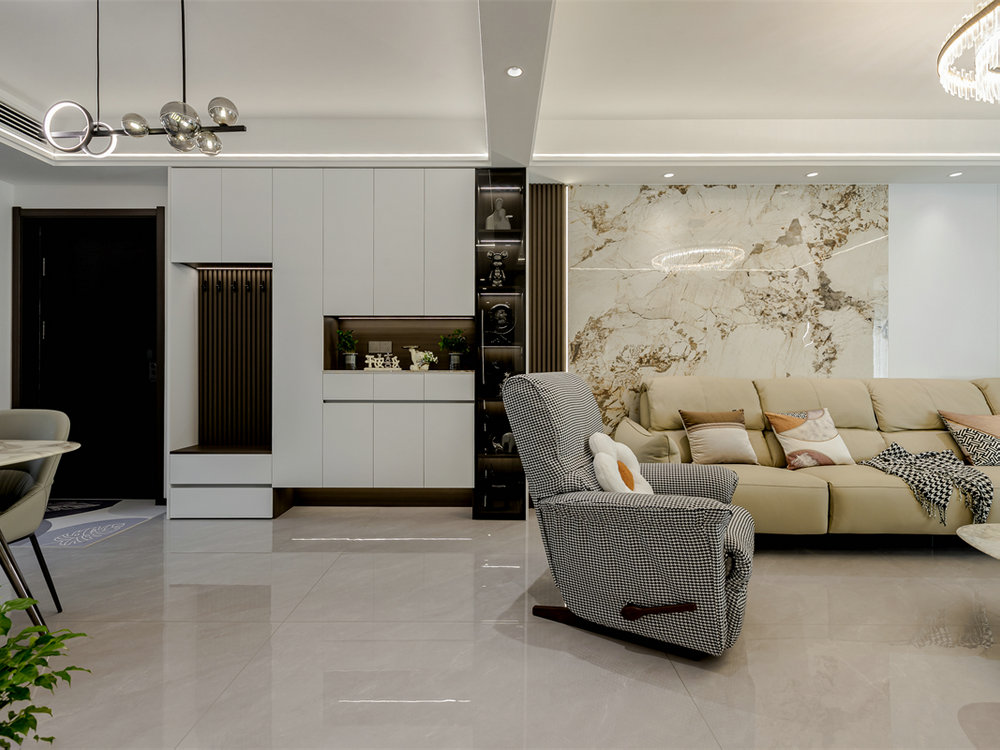 中建錦繡楚城142平現代風格裝修效果圖