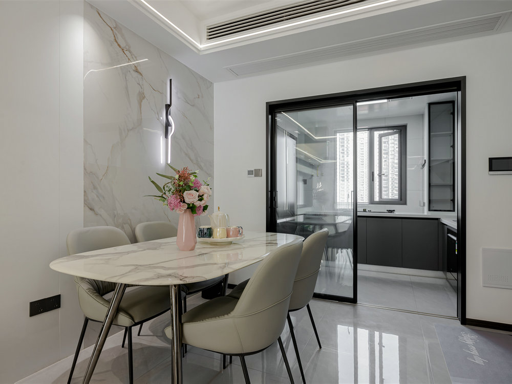 中建錦繡楚城142平現代風格裝修效果圖