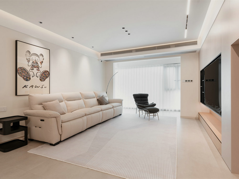 城投聯投江南岸140現代風格裝修效果圖