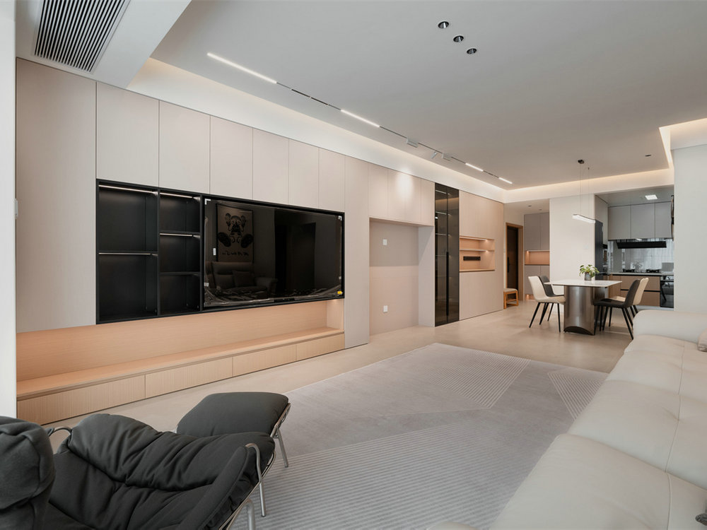 城投聯投江南岸140現代風格裝修效果圖