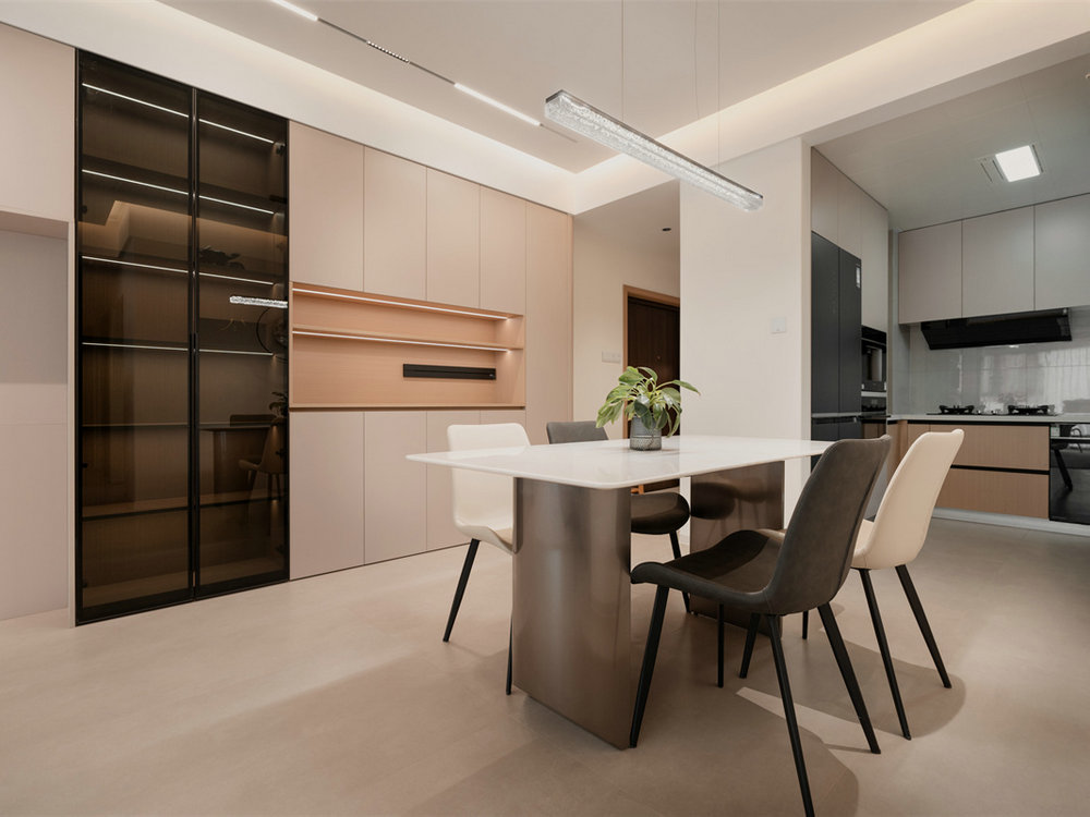 城投聯投江南岸140現代風格裝修效果圖