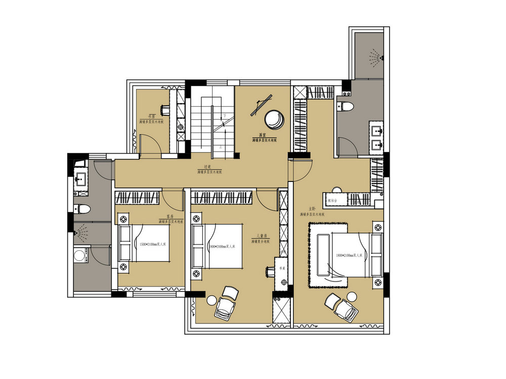 國采光立方現代風格別墅裝修效果圖