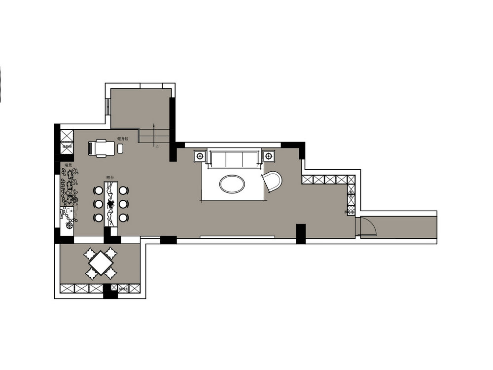 國采光立方現代風格別墅裝修效果圖