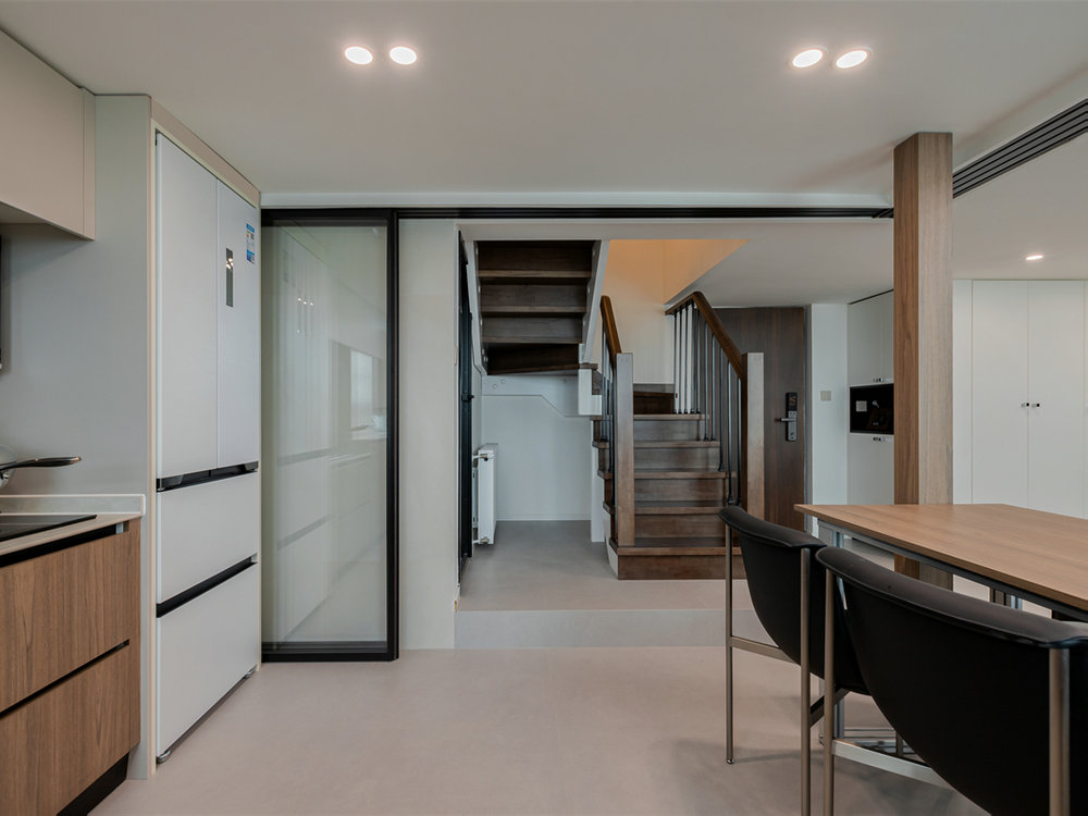 碧樂城50平loft現代風格裝修效果圖