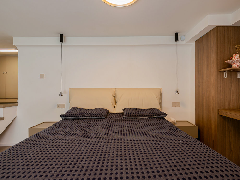 碧樂城50平loft現代風格裝修效果圖