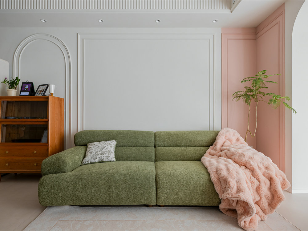 海格公館103平法式復古風格裝修效果圖