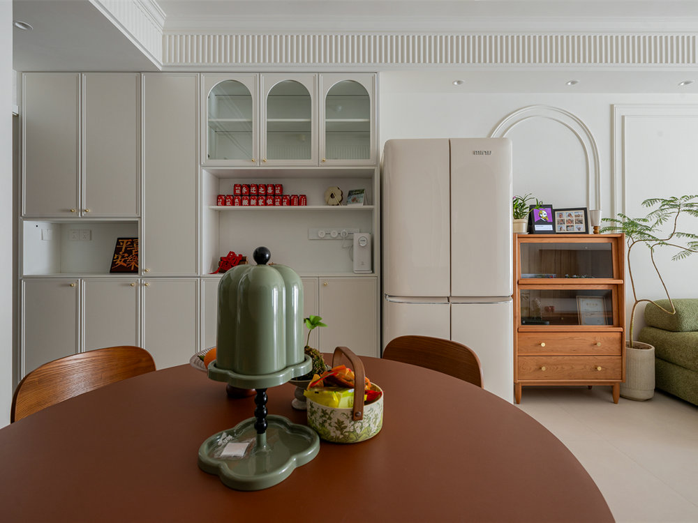 海格公館103平法式復古風格裝修效果圖