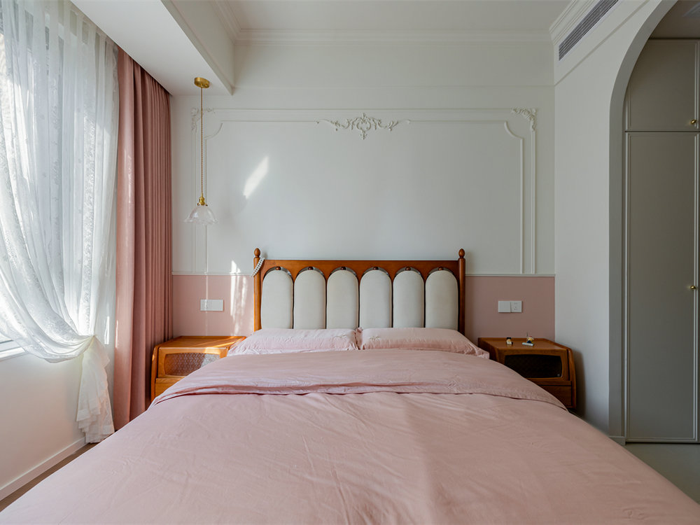 海格公館103平法式復古風格裝修效果圖