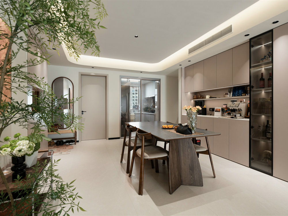 保利城云廷128平現代風格裝修效果圖