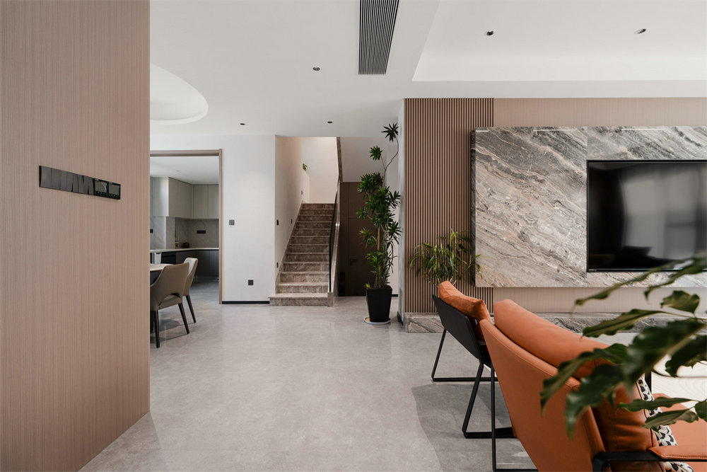 碧桂園映月灣300平現代風格別墅裝修效果圖