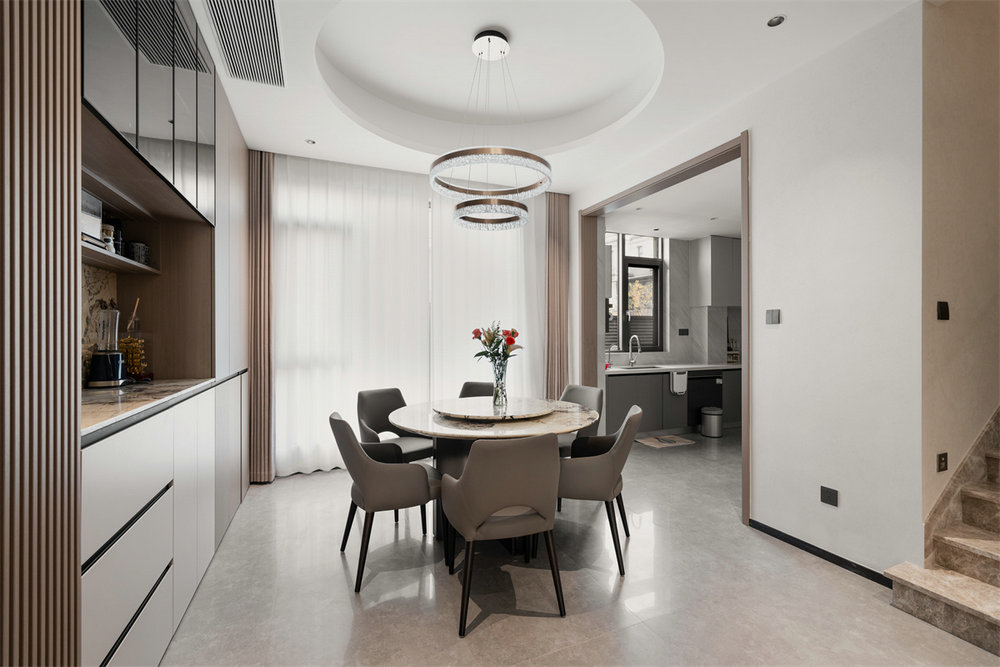 碧桂園映月灣300平現代風格別墅裝修效果圖