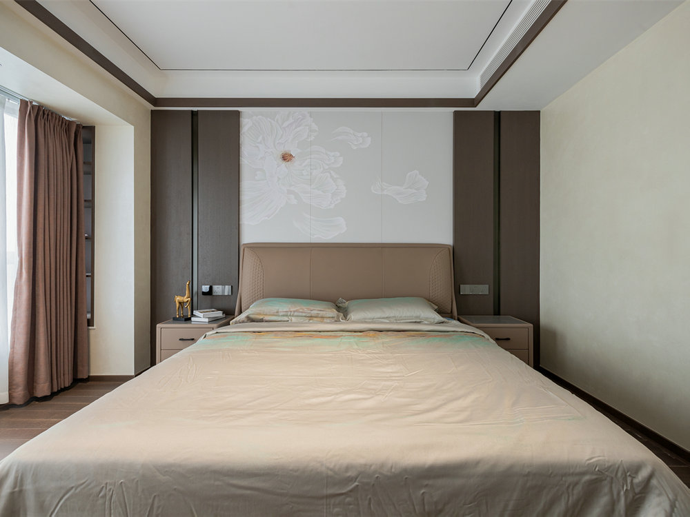 金沙泊岸220平新中式風格裝修效果圖