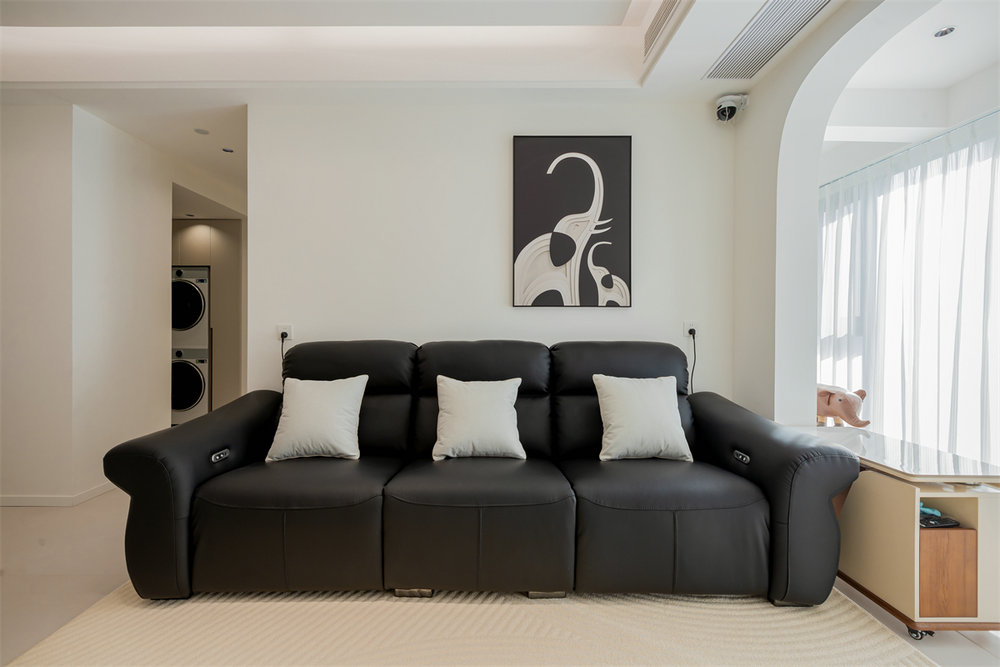 中建大公館101平現代風格裝修效果圖