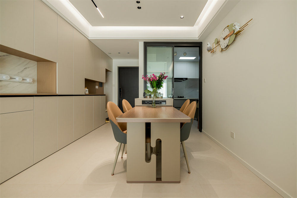 中建大公館101平現代風格裝修效果圖