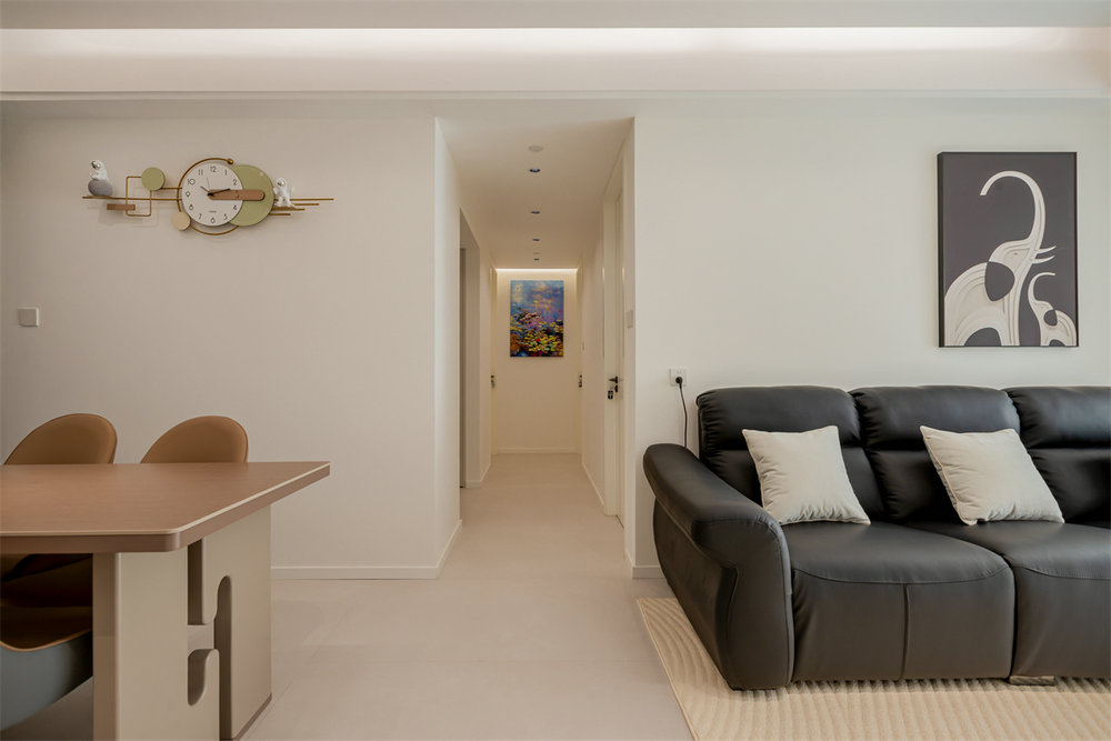 中建大公館101平現代風格裝修效果圖