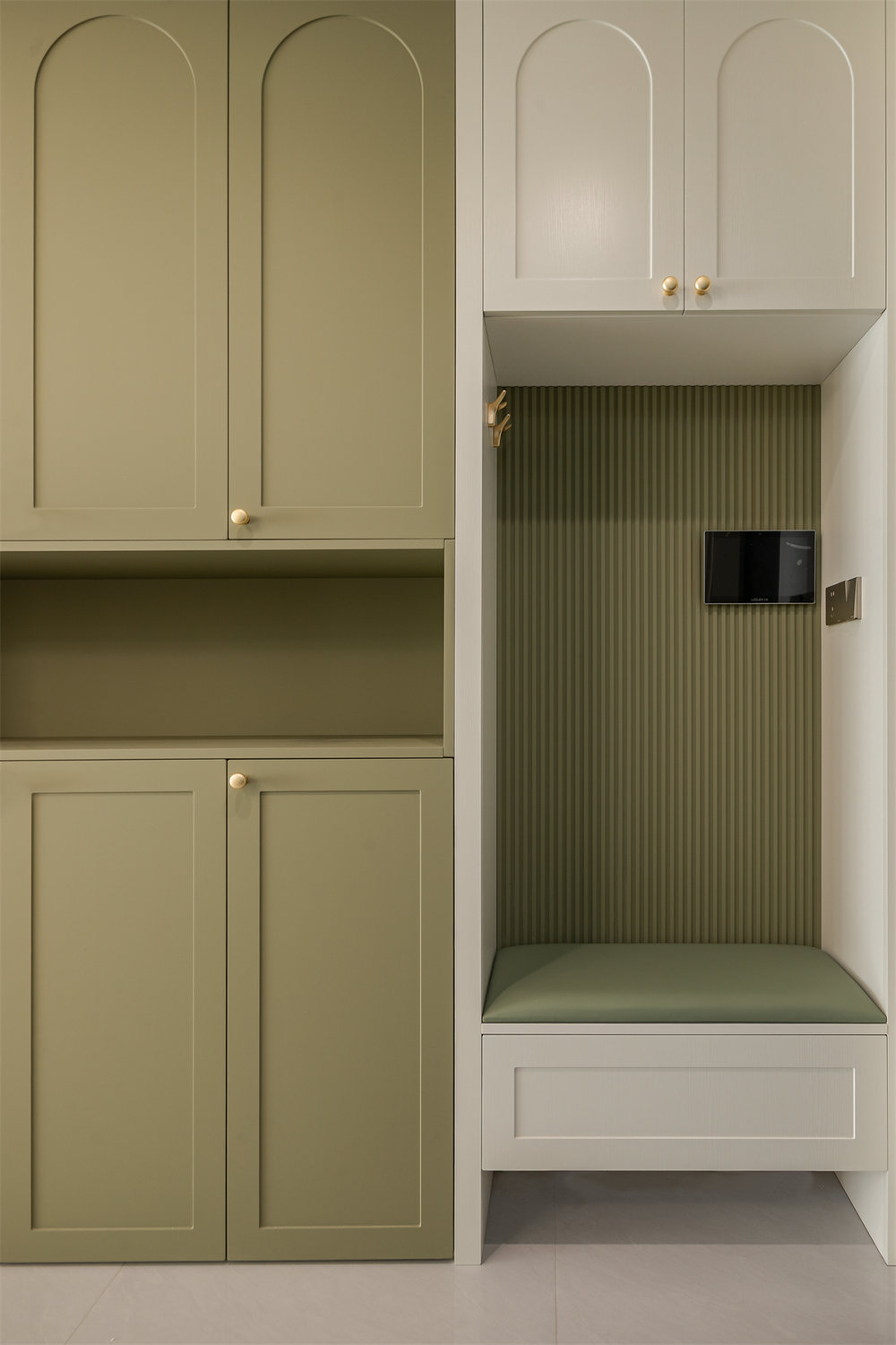 中建大公館103平法式風格裝修效果圖