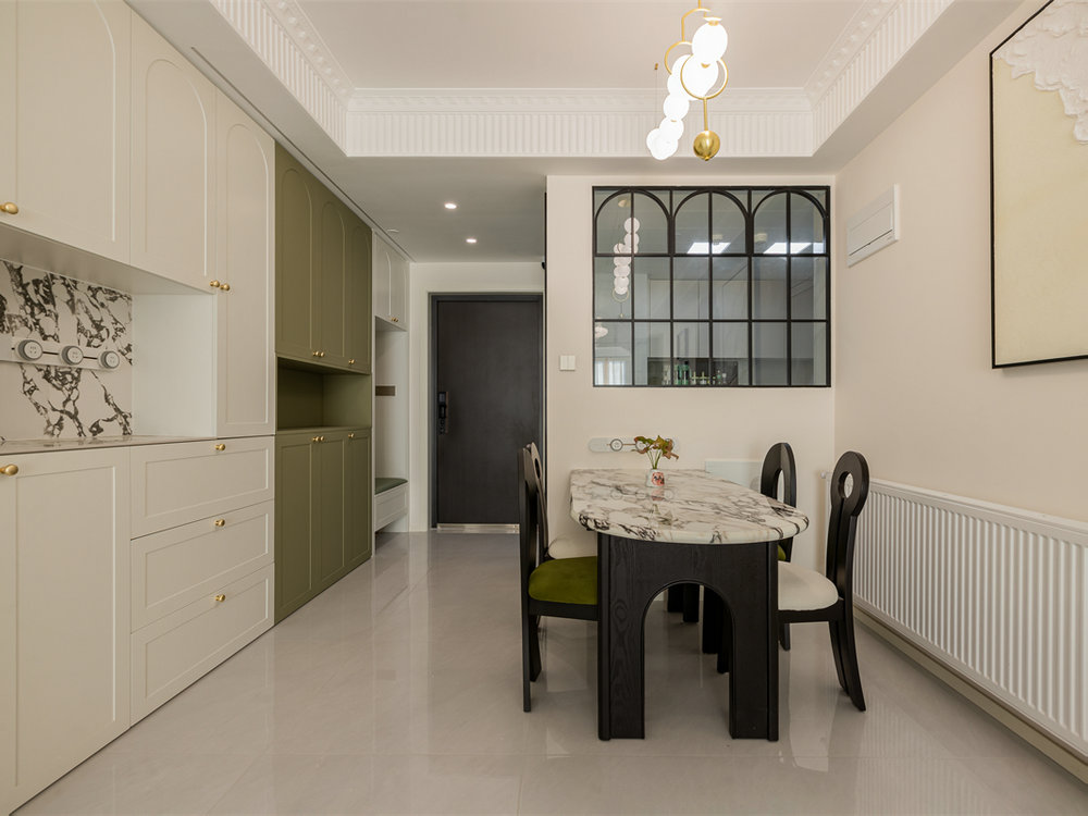 中建大公館103平法式風格裝修效果圖