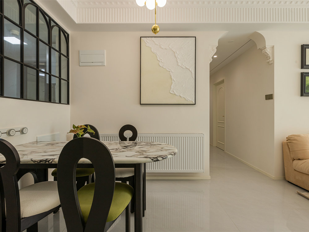 中建大公館103平法式風格裝修效果圖