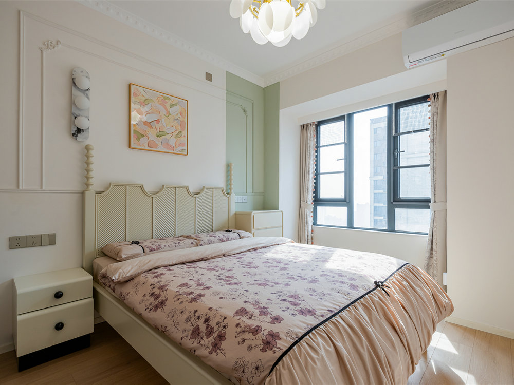 中建大公館103平法式風格裝修效果圖