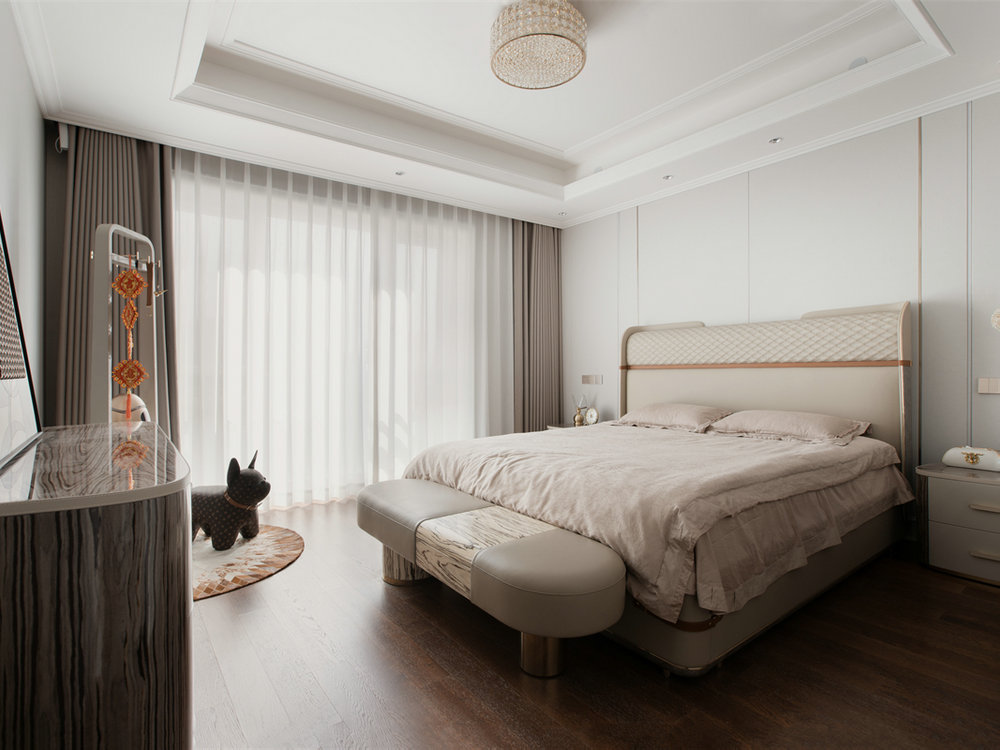 中海萬松九里270平港式輕奢風裝修效果圖