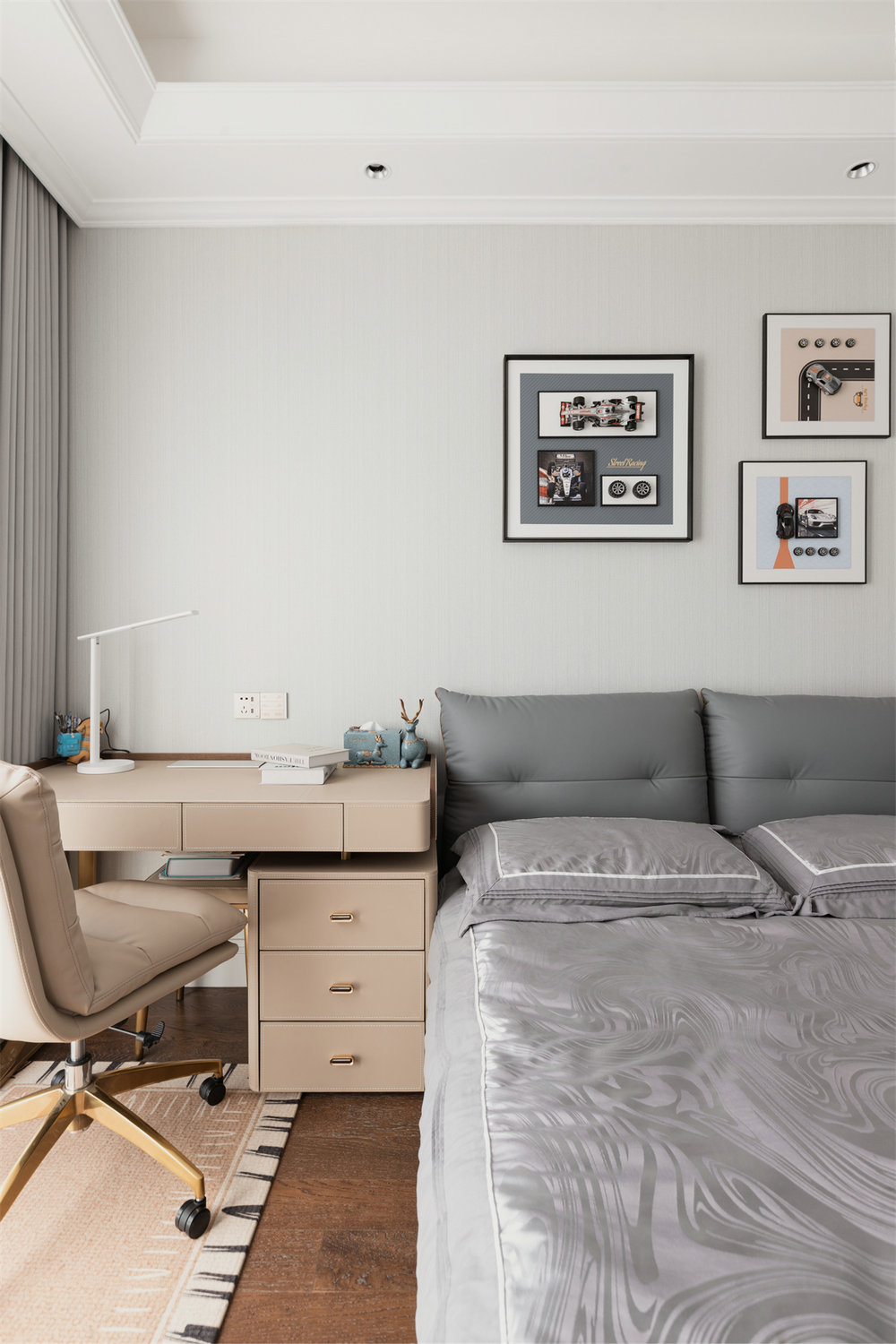 中海萬松九里270平港式輕奢風裝修效果圖