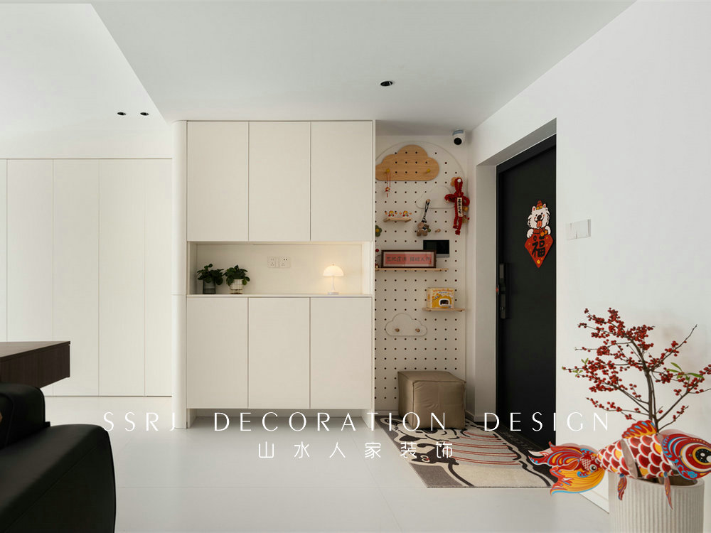 長投綠城蘭園138平簡約風格裝修效果圖