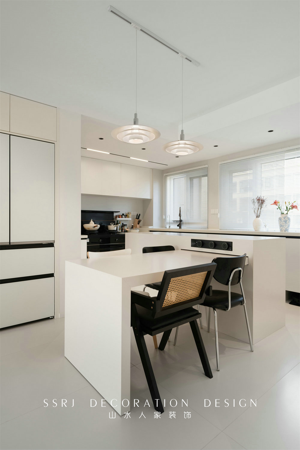 長投綠城蘭園138平簡約風格裝修效果圖