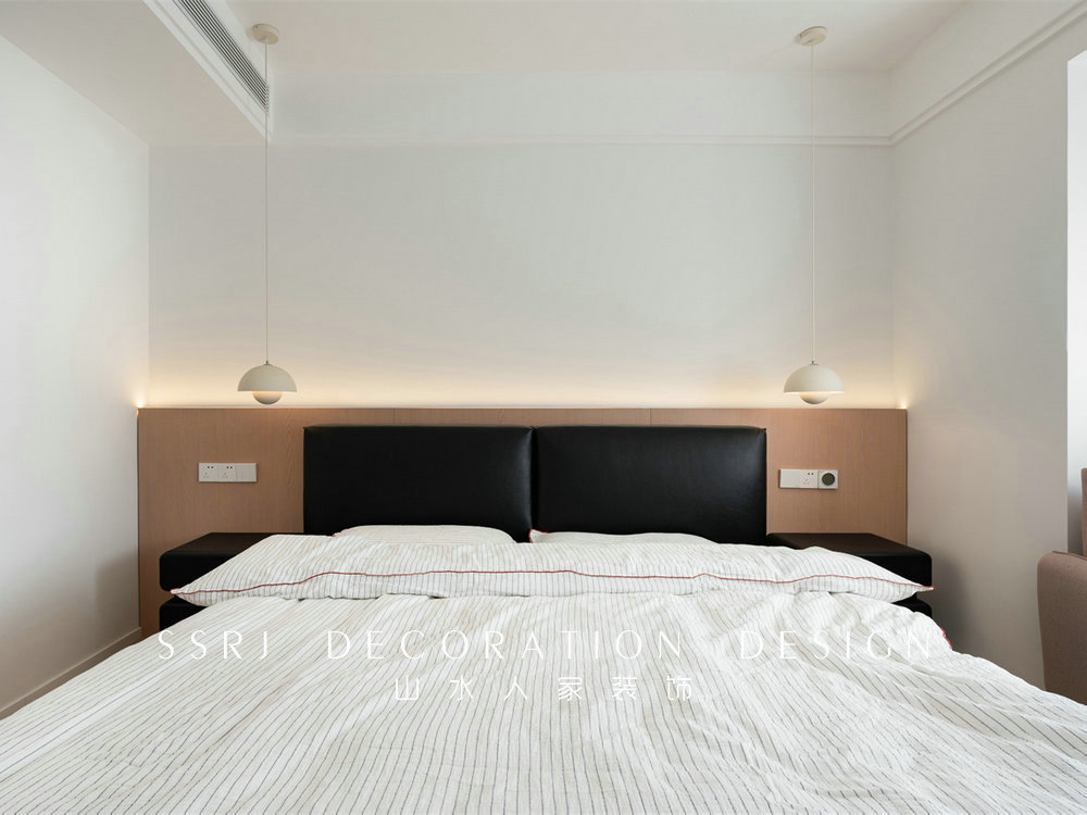 長投綠城蘭園138平簡約風格裝修效果圖